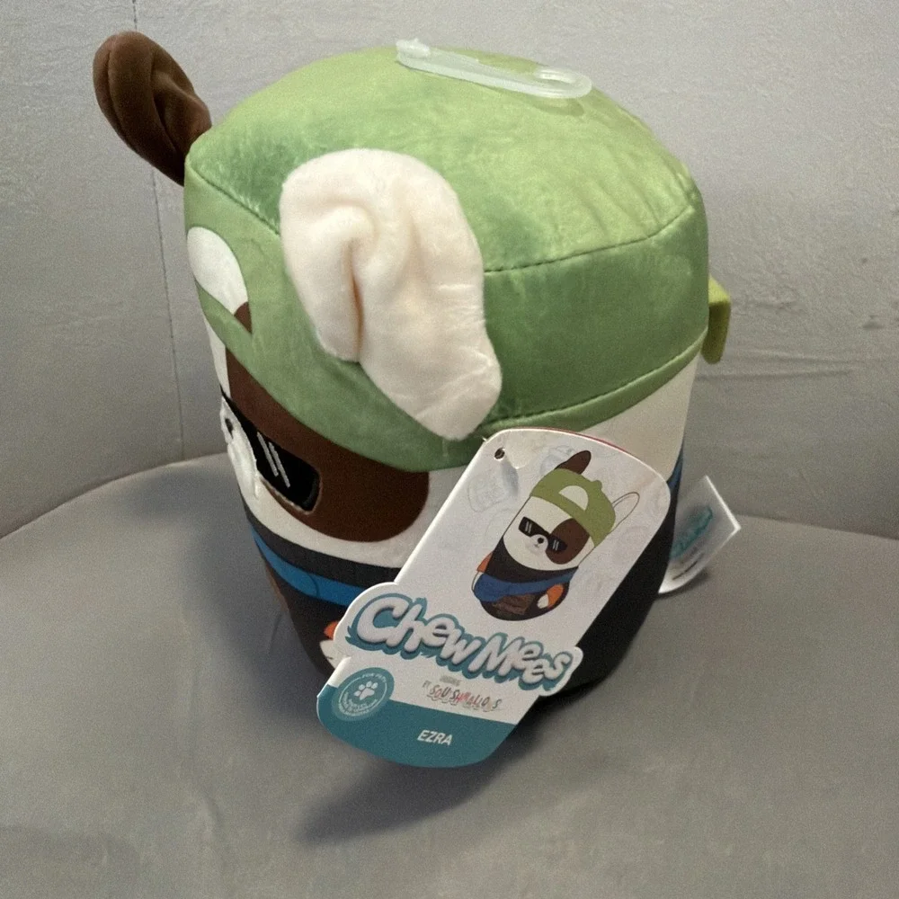 NEW ChewMees by Squishmallows Ezra ChewMees The French Bulldog Dog Toy